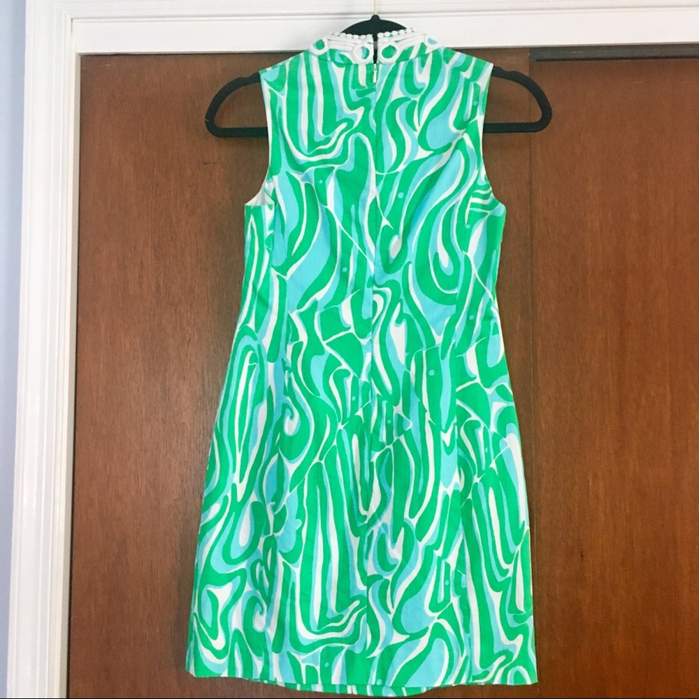 Lilly Pulitzer Alexa Shift Dress Size 0 - Picture 4 of 8